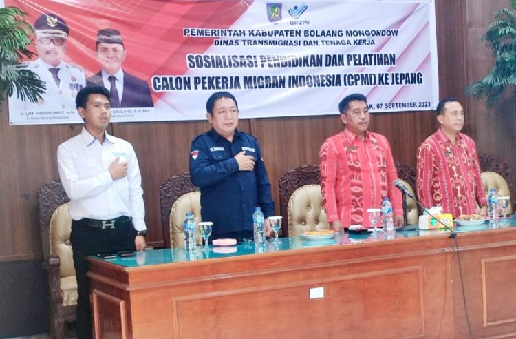 Kerjasama Pemkab Bolmong dan BP2MI Sulut Gencar Sosialisasi CPMI ke Jepang