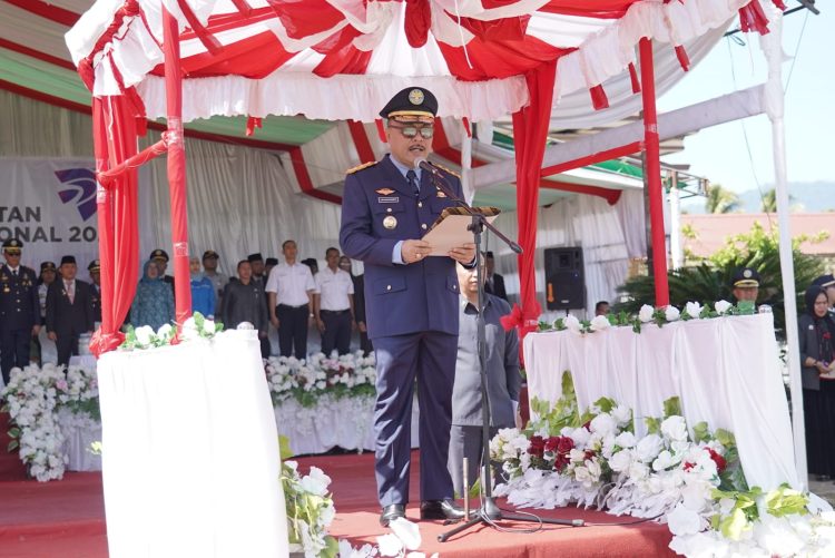 Pj Bupati Bolmong Limi Mokodompit Jadi Irup Upacara Harhubnas 2023