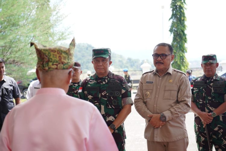 Pemkab Bolmong Sambut Kunjungan Kerja Pangdam XIII Merdeka dan Rombongan di Lolak