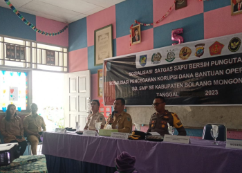 Tim Saber Pungli Bolmong Gencar Sosialisasi  Cegah Korupsi di Lingkup Sekolah
