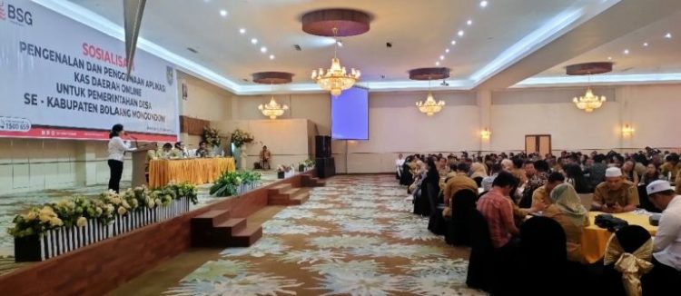 Pj Bupati Bolmong Limi Mokodompit Buka Sosialisasi Aplikasi Kasda Online Untuk Desa