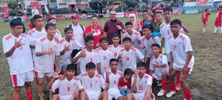 Bolmong Bantai Bolsel 2-0 di Sukarno Cup U 17, Limi: Tetap Kobarkan Semangat