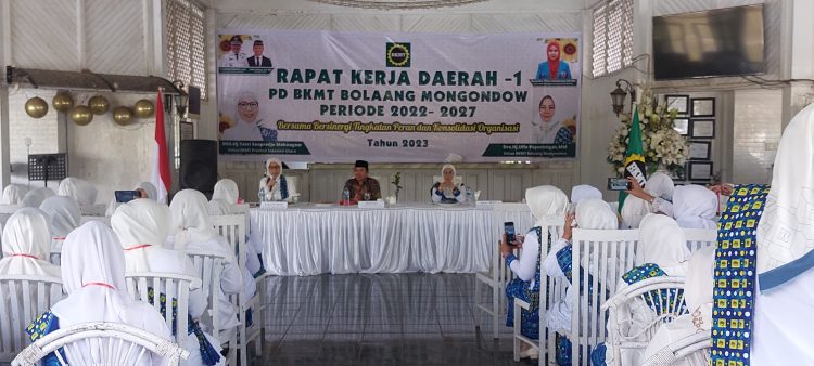 Rakerda BKMT Kabupaten Bolmong Ke 1 Dibuka, Yasti: BKMT Tetap Bersinergi Bersama Pemerintah