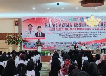 Bupati Bolmong Limi Mokodompit Buka Rakerda Kesehatan