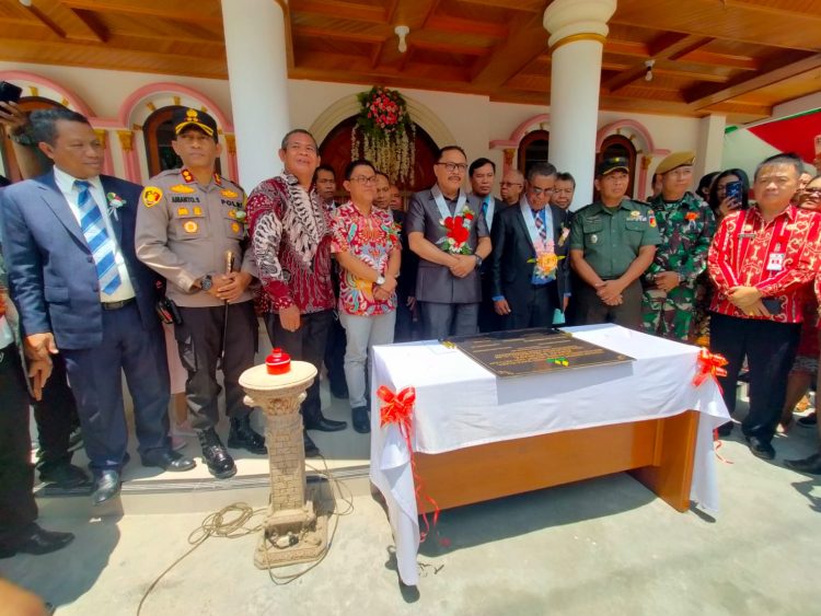 Pj Bupati Limi Mokodompit Resmikan Gereja Advent Hari Ketujuh Baturapa