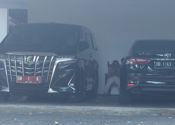 Mobil Alphard Yang Sempat Dipakai Tatong Bara Kembali Dipasang Plat DB 1 K