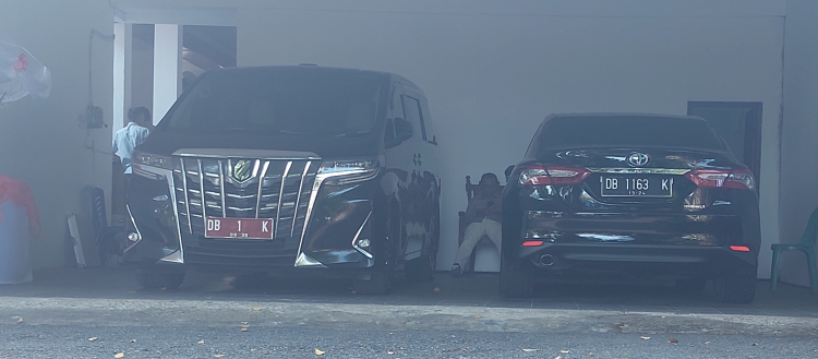 Mobil Alphard Yang Sempat Dipakai Tatong Bara Kembali Dipasang Plat DB 1 K
