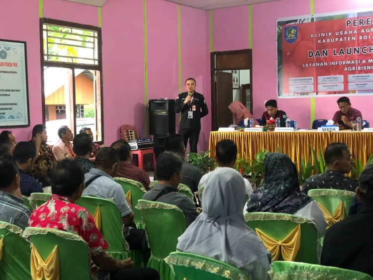 Sekda Bolmong Tahlis Gallang Launching Website “LIMI”