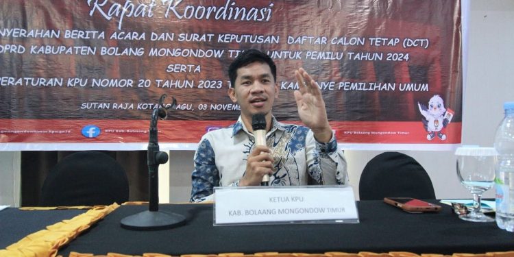 KPU Kabupaten Boltim Tetapkan 193 Caleg