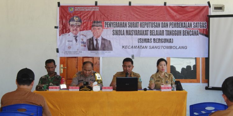 Kecamatan Sang Tombolang Bentuk Satgas SIMAS BERGUNA