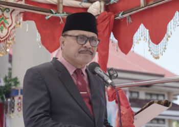 Pj Bupati Limi Mokodompit Pimpin Upacara Hari Pahlawan