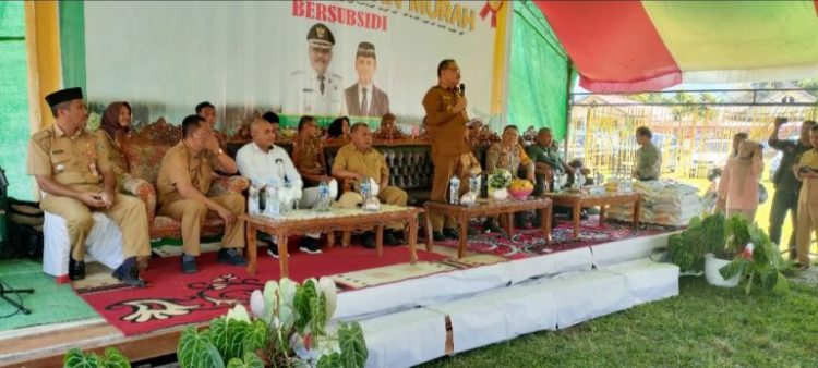 Kendalikan Inflasi, 30 Ton Beras Terjual dengan Harga Murah di Kecamatan Passi Barat
