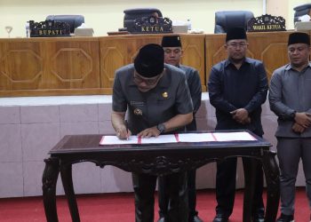 APBD Kabupaten Bolmong Tahun Anggaran 2024 Disahkan