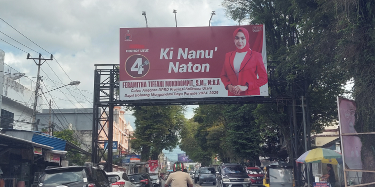 Ini Perkiraan Dana Yang Dikeluarkan Caleg Feramitha Mokodompit Untuk Sebar Ratusan Baliho
