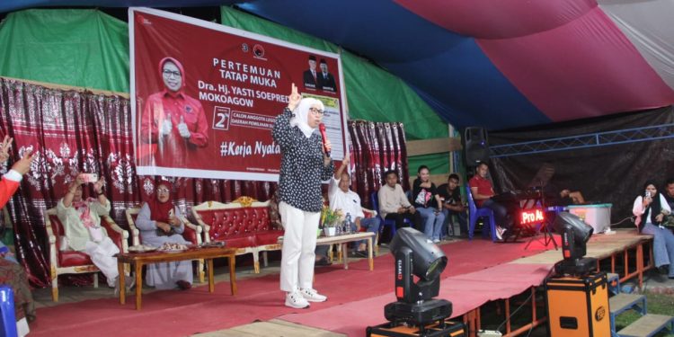 Kampanye Tatap Muka, Yasti Soepredjo Mokoagow Sampaikan Pengalaman Saat Duduk di DPR RI