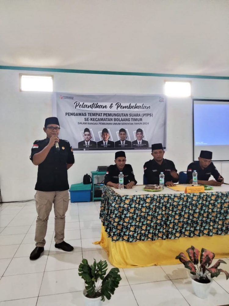 766 Pengawas TPS se Kabupaten Bolmong Dilantik