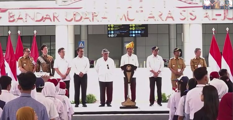 Presiden Jokowi Resmikan Bandara Bolaang Mongondow