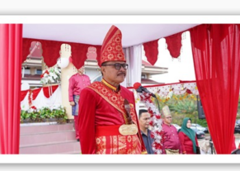 Pemkab Bolmong Memperingati HUT Kabupaten ke 70. Ini Pesan Pj Bupati Limi Mokodompit  