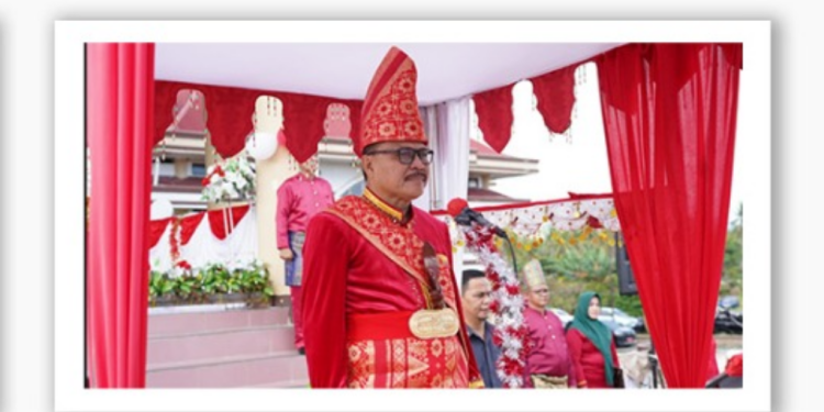 Pemkab Bolmong Memperingati HUT Kabupaten ke 70. Ini Pesan Pj Bupati Limi Mokodompit