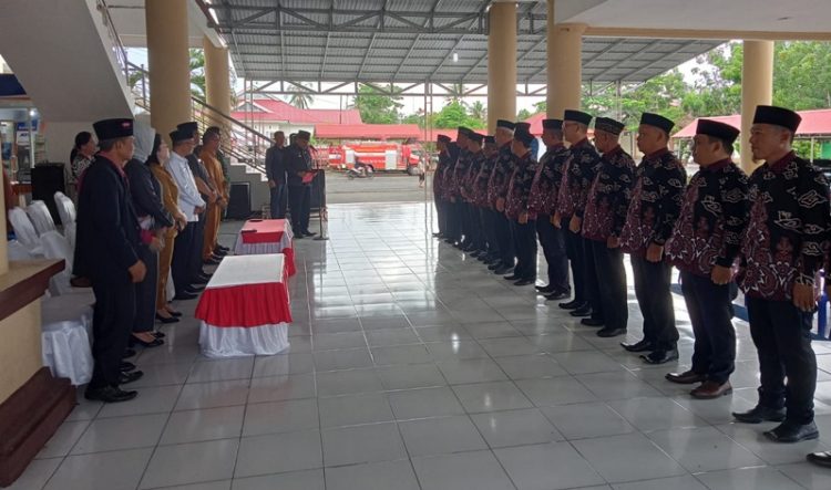 Pj Bupati Bolmong Limi Mokodompit Lantik Pengurus FKUB Periode 2024-2029