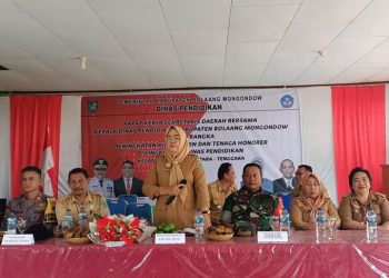 Dinas Pendidikan Bolmong Raker Peningkatan Kinerja Guru