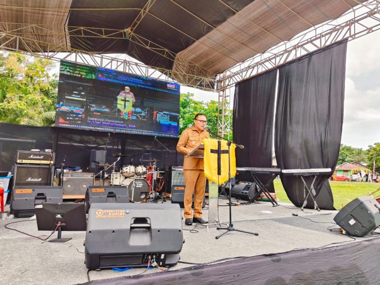 Hadiri Ibadah Paskah dan Hari Pemuda GMIBM; Limi Ajak Pemuda Perkokoh Silahturahmi