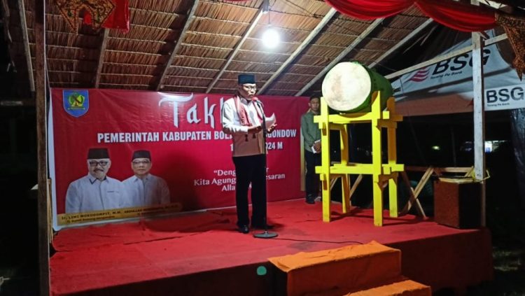 Pj Bupati Limi Mokodompit Lepas Peserta Pawai Takbir