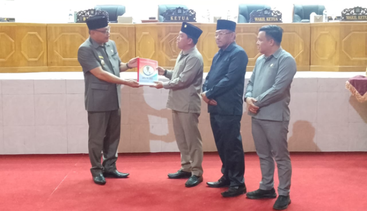 DPRD Bolmong Paripurna LKPj Tahun Anggaran 2023