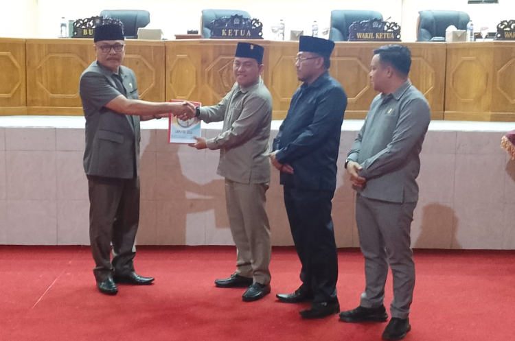 DPRD Bolmong Paripurna LKPj Tahun Anggaran 2023