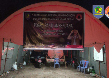 Pemkab Bolmong Siapkan Posko Bantuan Korban Erupsi Gunung Ruang Sitaro