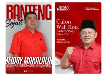 Meiddy – Nayodo Saling Rebut Dukungan Masyarakat Kotamobagu
