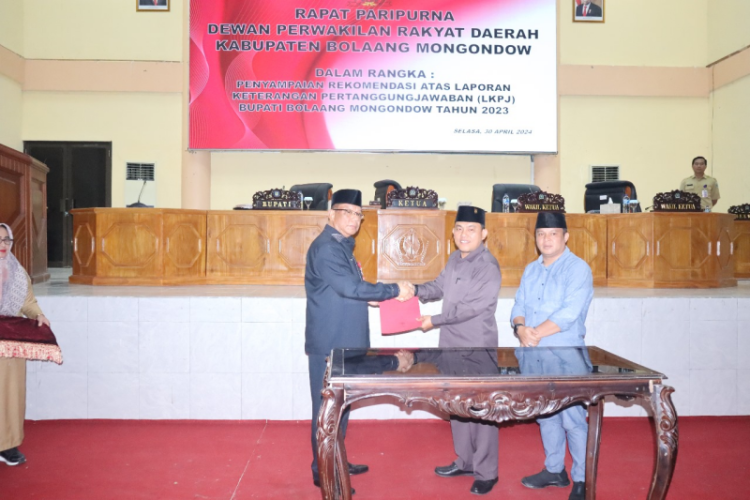 Pansus LKPJ Bupati Bolmong TA 2023, Sodorkan 12 Catatan ke Pemerintah Daerah