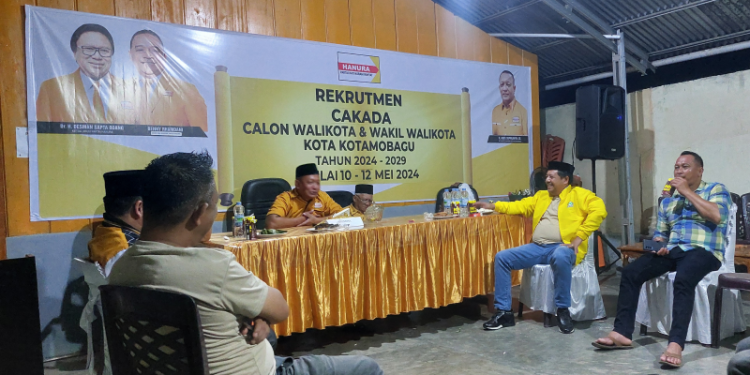Daftar di Hanura, Herdy Korompot Tegaskan Keseriusan Maju Pilkada Kotamobagu