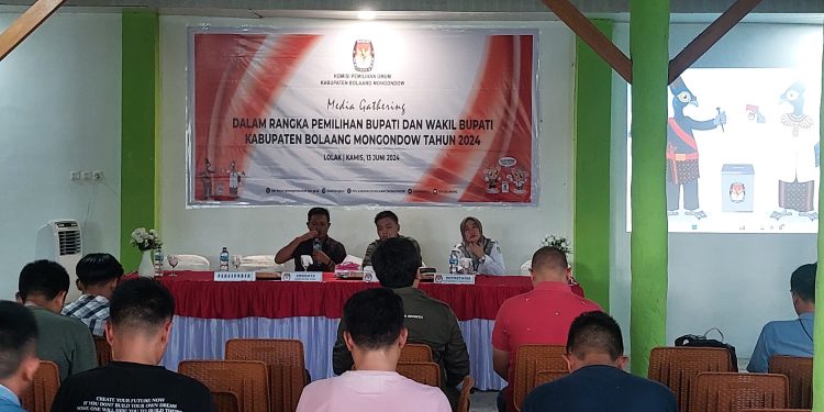 Menjelang Pilkada, KPU Bolaang Mongondow Minta Dukungan Pers