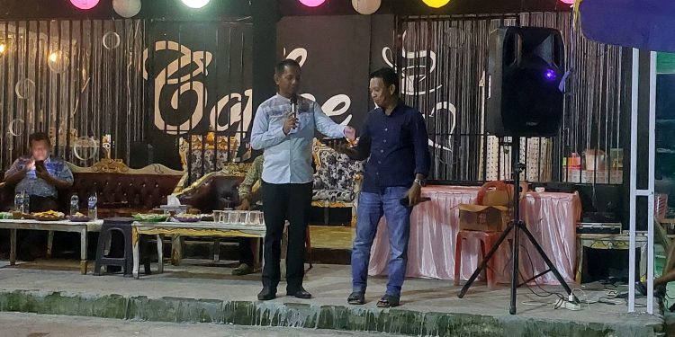 Pj Bupati Bolmong dr Jusnan Calamento Mokoginta Hadiri Undangan Karang Taruna Desa Bolangat