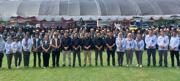 Usai Dilantik, 721 Pantarlih Bolmong Ikut Apel Akbar