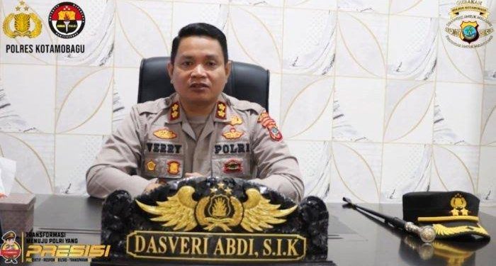 Baru Saja Tangkap Puluhan Drum Sianida, Kapolres Kotamobagu AKBP Dasveri Abdi Dimutasi