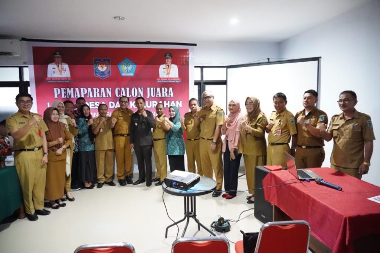 Pj Bupati dr Jusnan Mokoginta Tunjukan Keseriusannya Kawal Lomba Desa