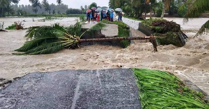 Tanggul Bendungan Kosinggolan Jebol, Akses ke Desa Makaruo Putus