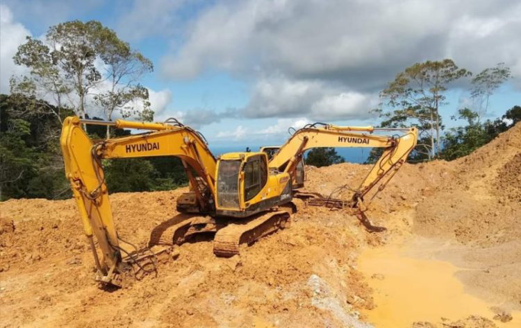 Warga Sesalkan PETI di Hulu Dumagin Kabupaten Bolsel Terkesan Dibiarkan