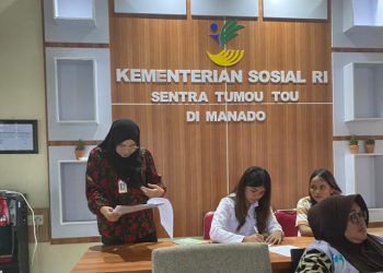 Dinsos dan DP3A Bolmong Bawa Nabila, Rama dan Janah ke Sentra Tumou Tou Manado