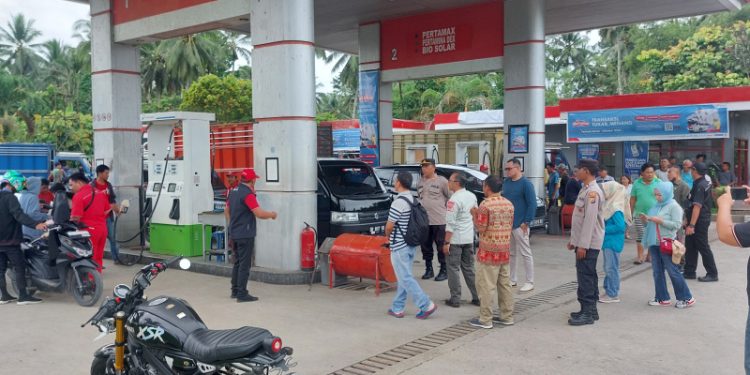 TPID Bolmong Sidak SPBU dan Pasar Tradisional