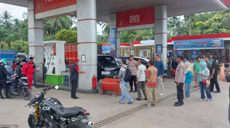 TPID Bolmong Sidak SPBU dan Pasar Tradisional