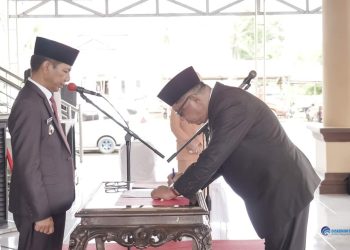 Pesan Pj Bupati Jusnan Mokoginta ke Sekda Definif