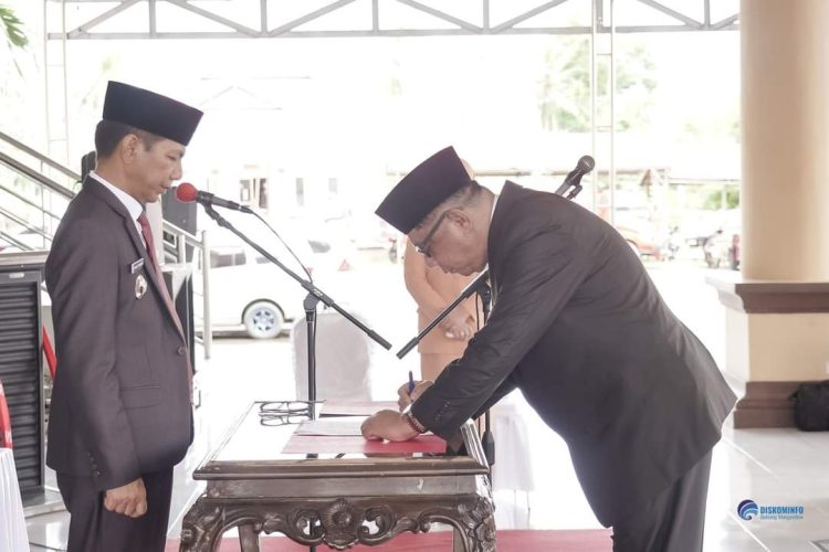 Pesan Pj Bupati Jusnan Mokoginta ke Sekda Definif