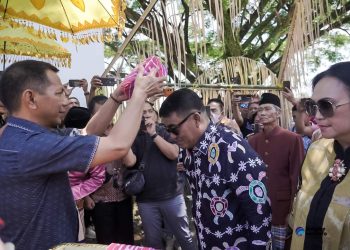 Sambut Kunjungan Asisten Khusus Menteri Pertahahan, Jusnan: “Nion Dega” Pak Jenderal