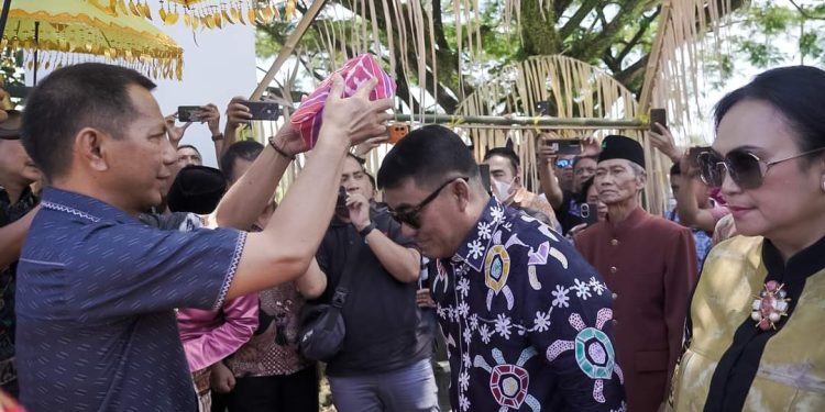 Sambut Kunjungan Asisten Khusus Menteri Pertahahan, Jusnan: “Nion Dega” Pak Jenderal