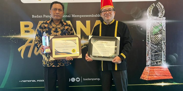 Pemkab Bolmong Raih Penghargaan Terbaik Ketiga Nasional dari Bapanas