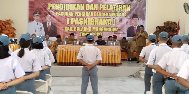 36 Calon Paskibraka Bolmong Mulai Jalani Pemusatan Latihan dan Karantina