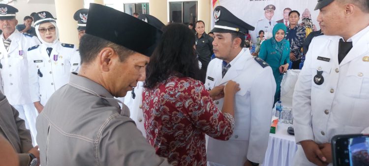Pj Bupati Bolmong Jusnan Calamento Mokoginta Lantik 193 Sangadi